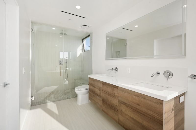 Bathroom Renovation Featuring Stylish Storage